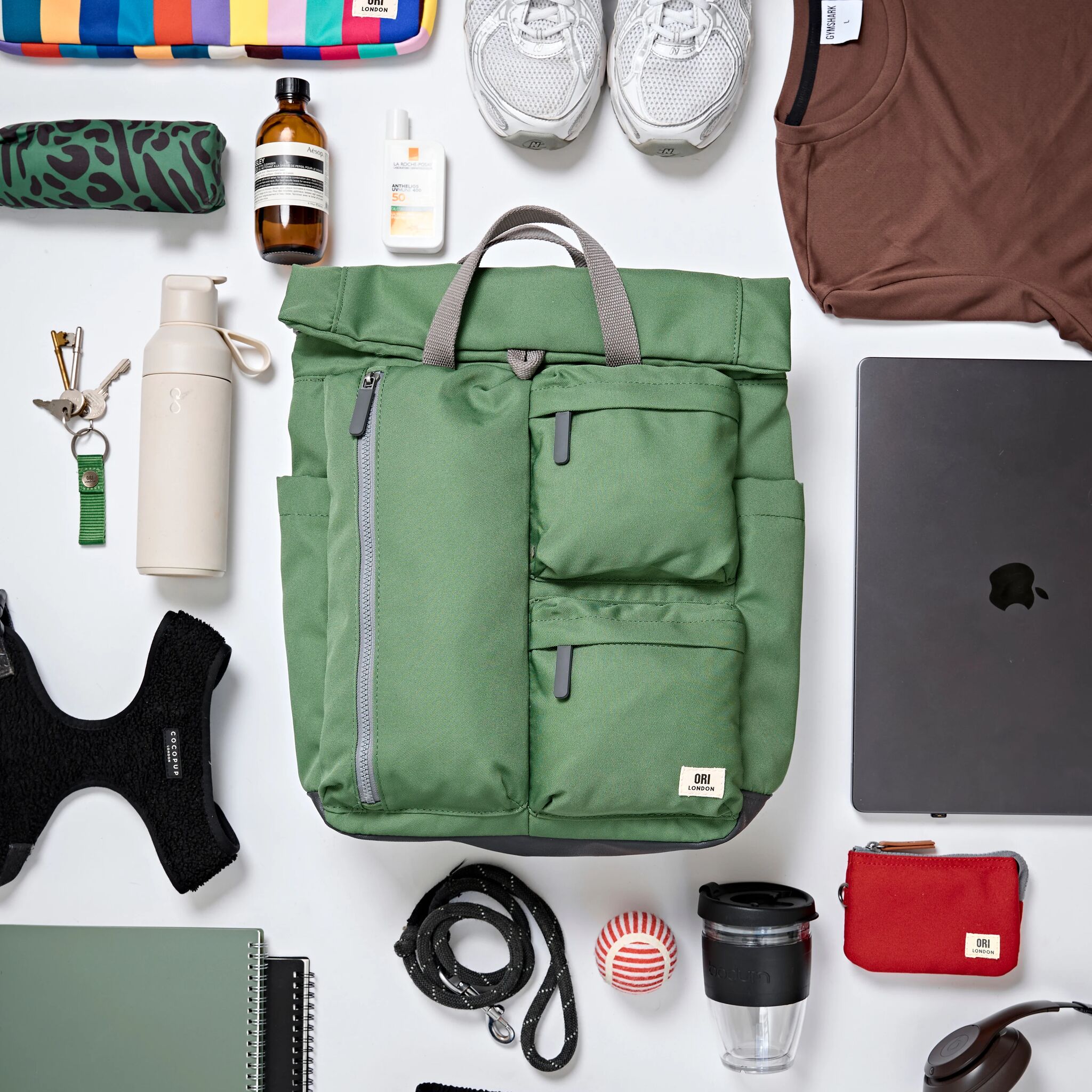 Richmond Atomic Orange | Eco-Friendly Backpack | ORI London