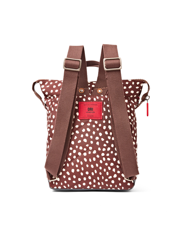 Bantry Backpack in Brown Dot