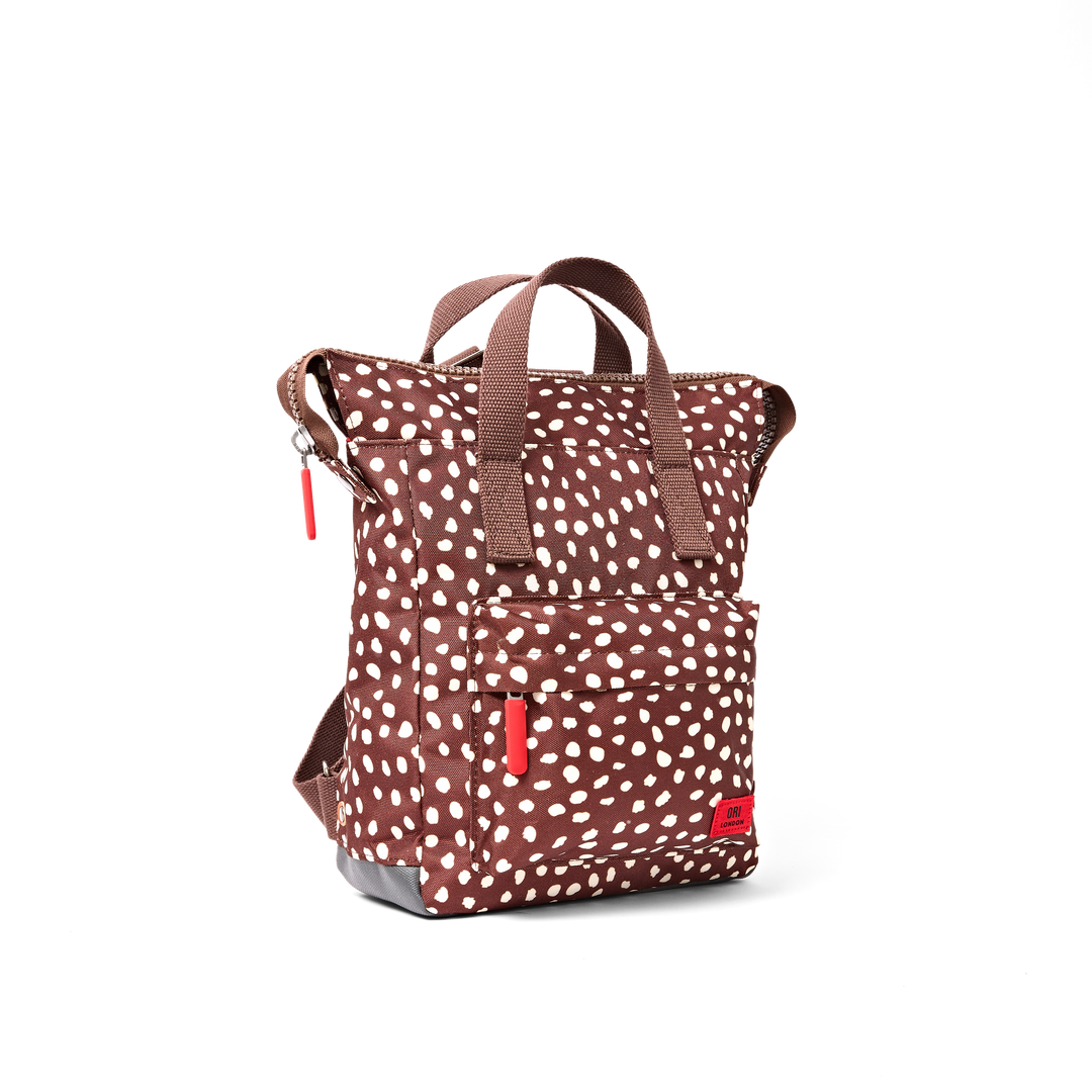 Bantry Backpack in Brown Dot