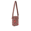 Bond Pocket Crossbody Bag in Brown Dot