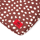 Brick Lane Laptop Sleeve in Brown Dot