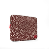 Brick Lane Laptop Sleeve in Brown Dot