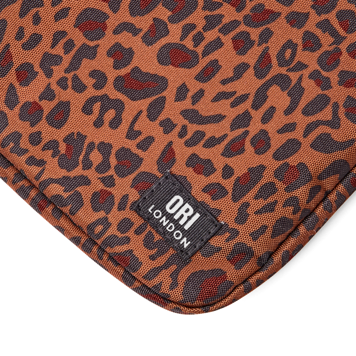 Brick Lane Laptop Sleeve in Mini Leopard