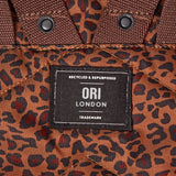 Canfield Roll Top Backpack in Mini Leopard