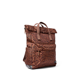 Canfield Roll Top Backpack in Mini Leopard