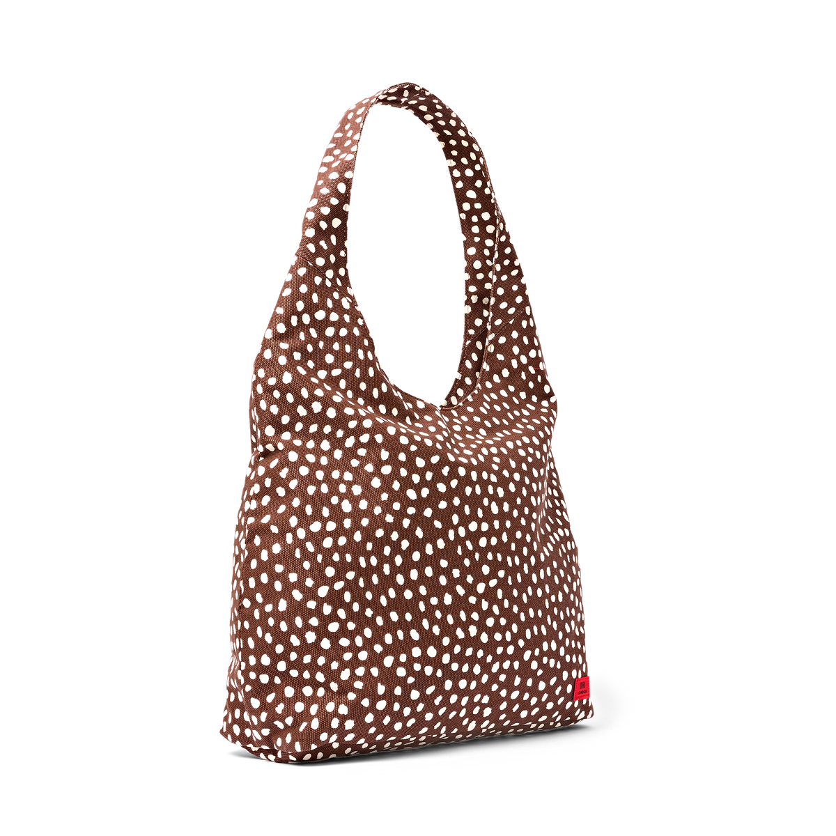 Hoxton Shoulder Bag in Brown Dot