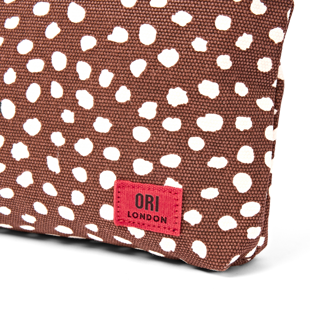 Maida Vale Pouch in Brown Spot