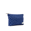 Maida Vale Pouch in Navy Polka