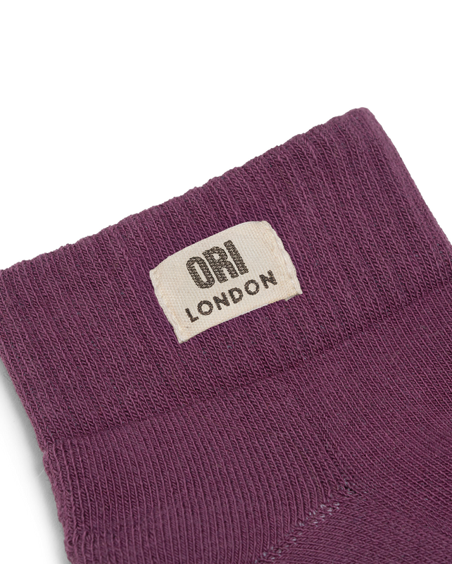 Wembley Ankle Socks for Women in Berry