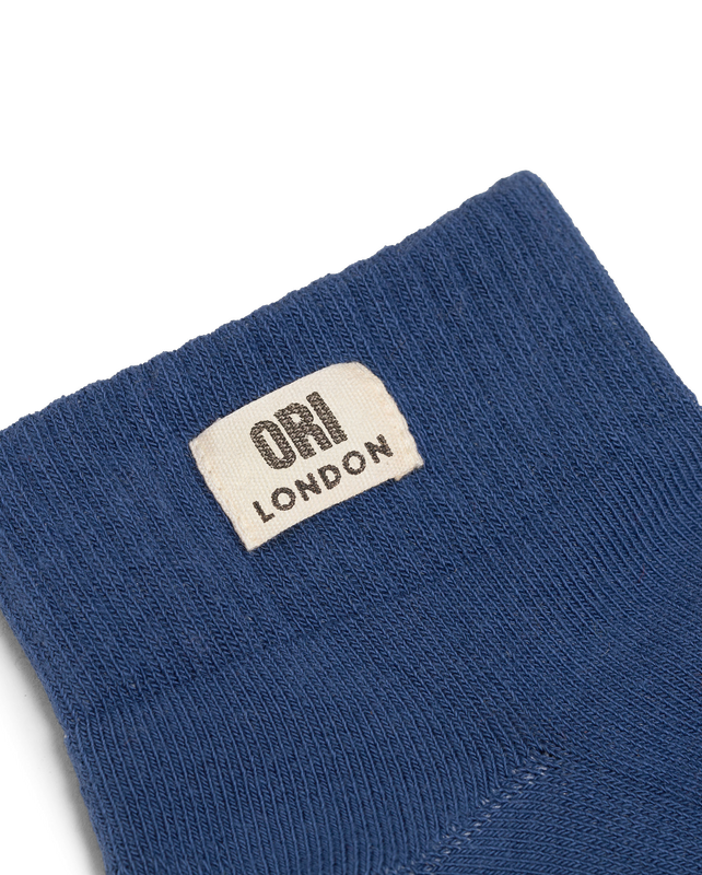 Wembley Ankle Socks for Women in Coastal Blue