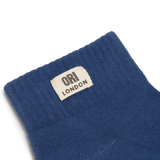 Wembley Ankle Socks for Women in Coastal Blue