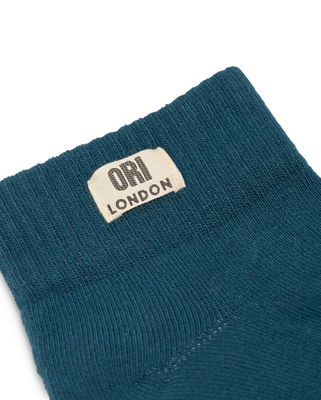 Wembley Ankle Socks for Women in Teal
