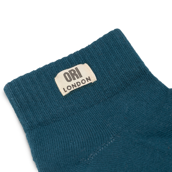Wembley Ankle Socks for Women in Teal