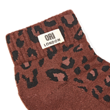Wembley Ankle Socks for Women in Mini Leopard