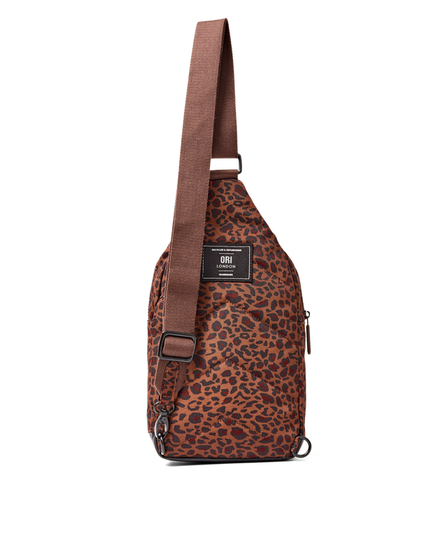 Willesden Sling Bag in Mini Leopard