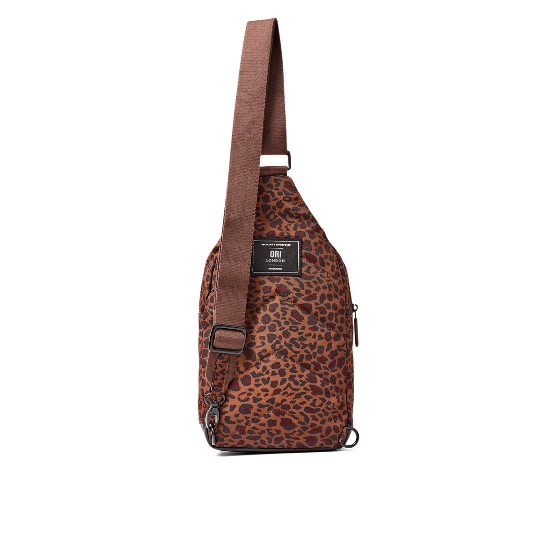 Willesden Sling Bag in Mini Leopard