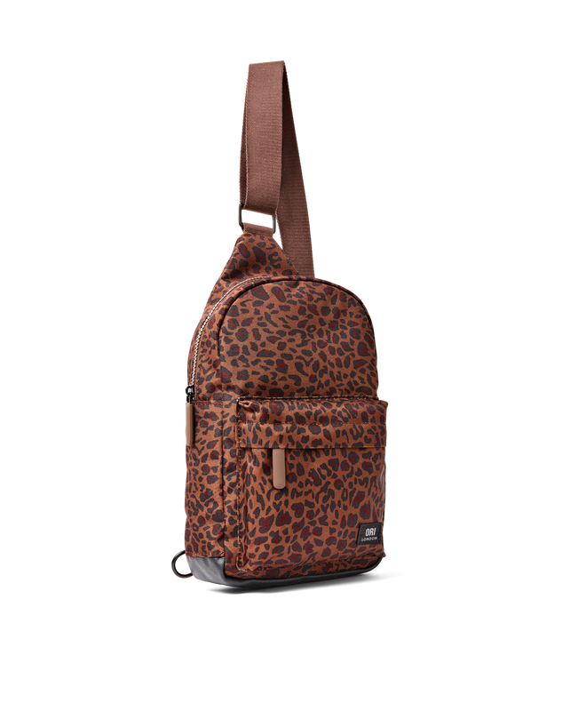 Willesden Sling Bag in Mini Leopard