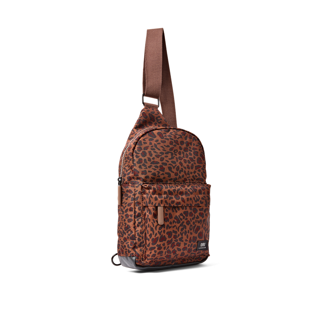 Willesden Sling Bag in Mini Leopard