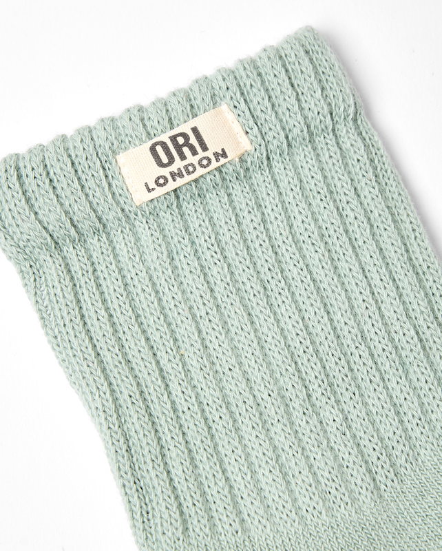 Windsor Crew Socks for Women in Mist