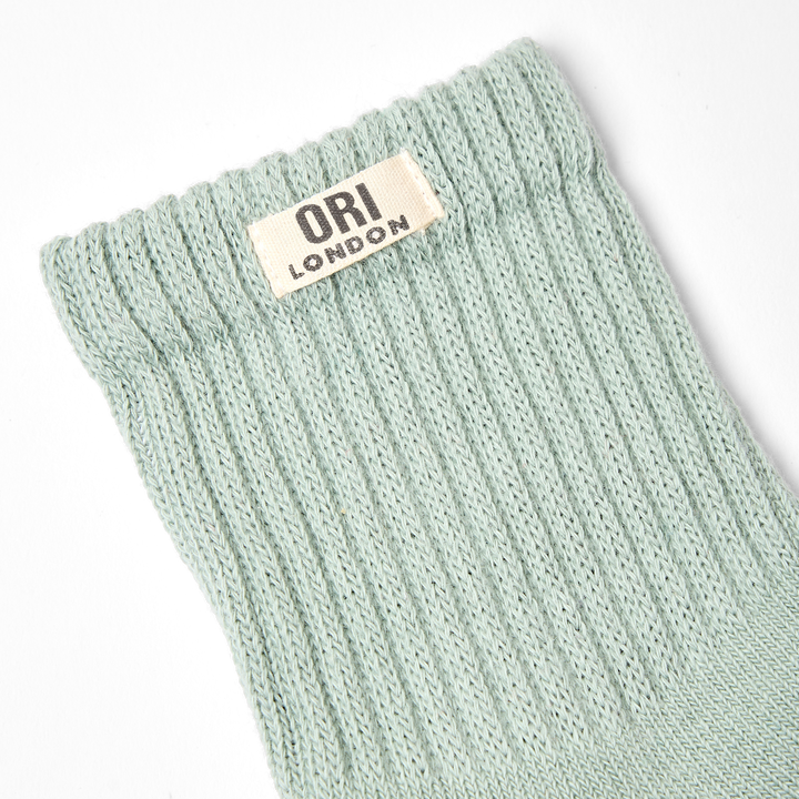 Windsor Crew Socks for Women in Mist