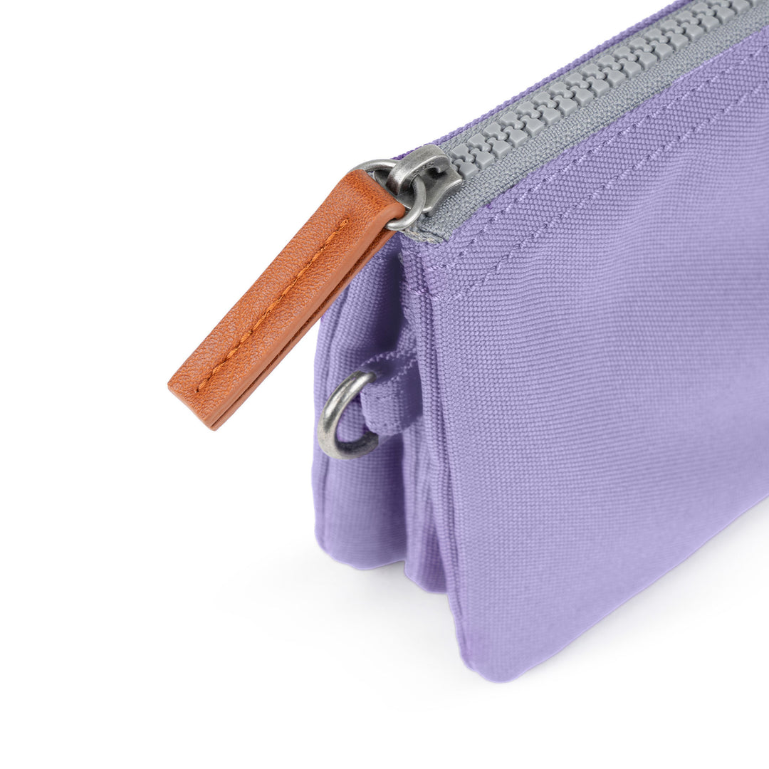 Carnaby with Wrist Strap Lavender Recycled Canvas