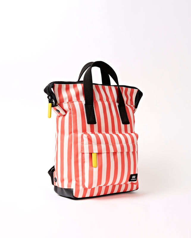 Bantry Backpack in Coral Stripe