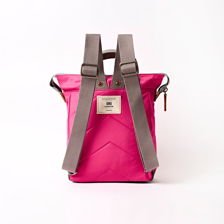 Bantry Small Backpack in Granita Red Nylon