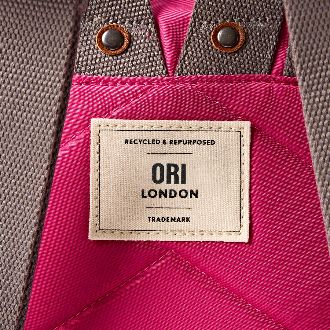 Bantry Small Backpack in Granita Red Nylon