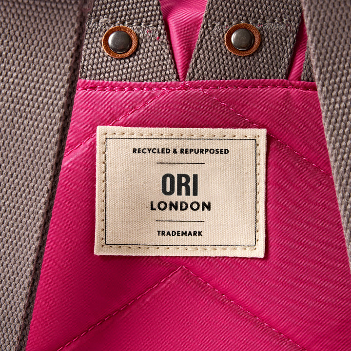 Bantry Small Backpack in Granita Red Nylon