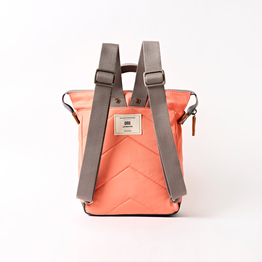 Bantry Small Backpack in Sugar Coral Nylon