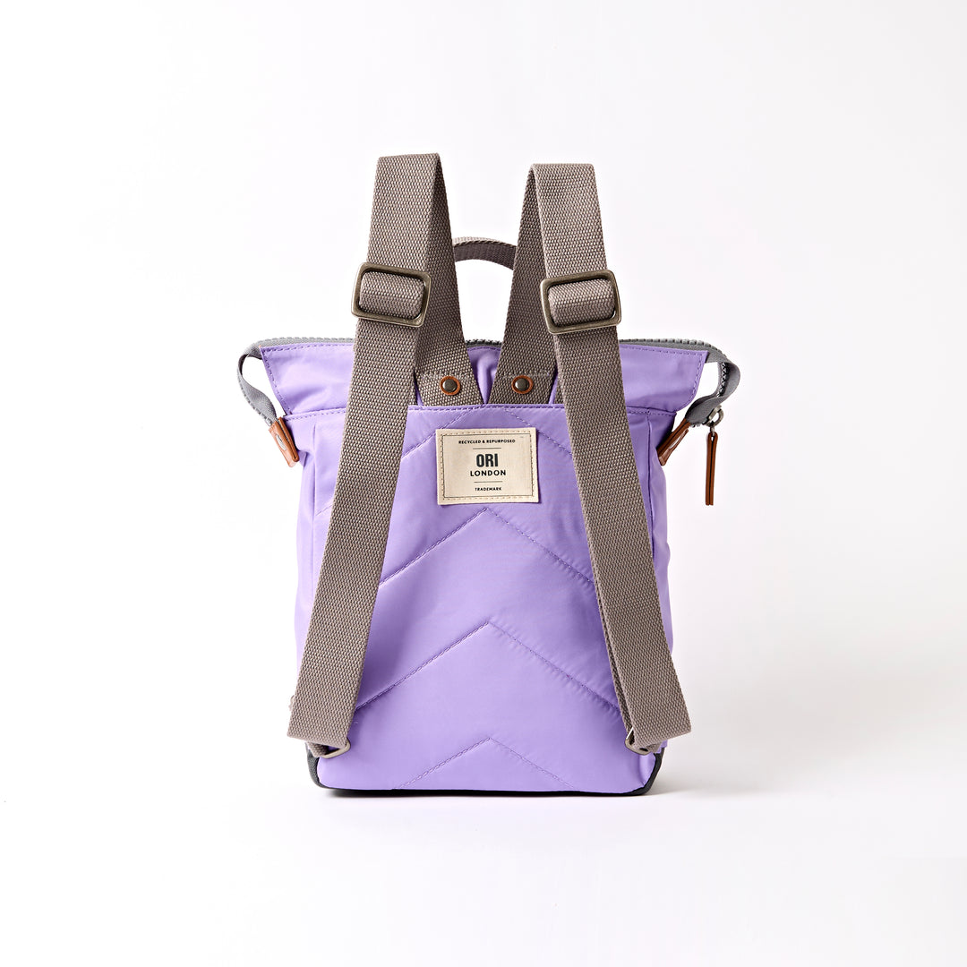 Bantry Small Backpack in Thistle Bloom Nylon