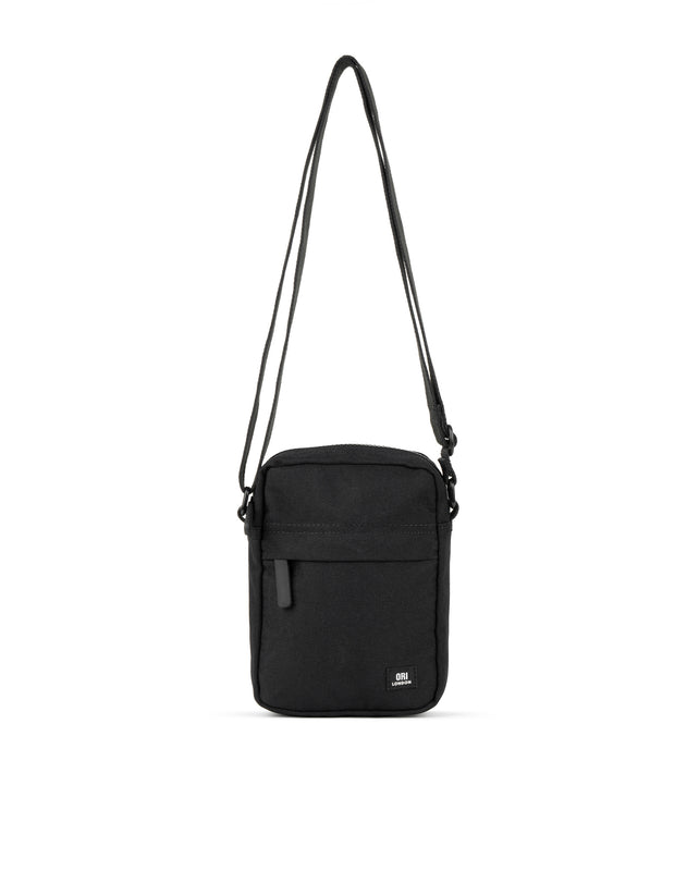 All Black Bond Pocket Crossbody Bag in Ash