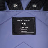 Black Label Canfield Roll Top Backpack in Dusted Peri