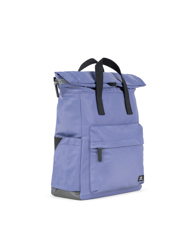 Black Label Canfield Roll Top Backpack in Dusted Peri