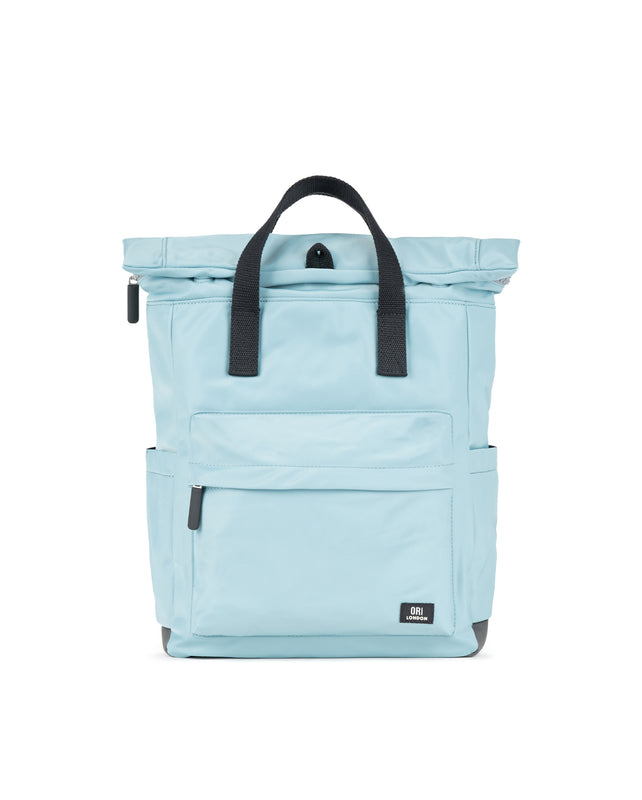 Black Label Canfield Roll Top Backpack in Spearmint