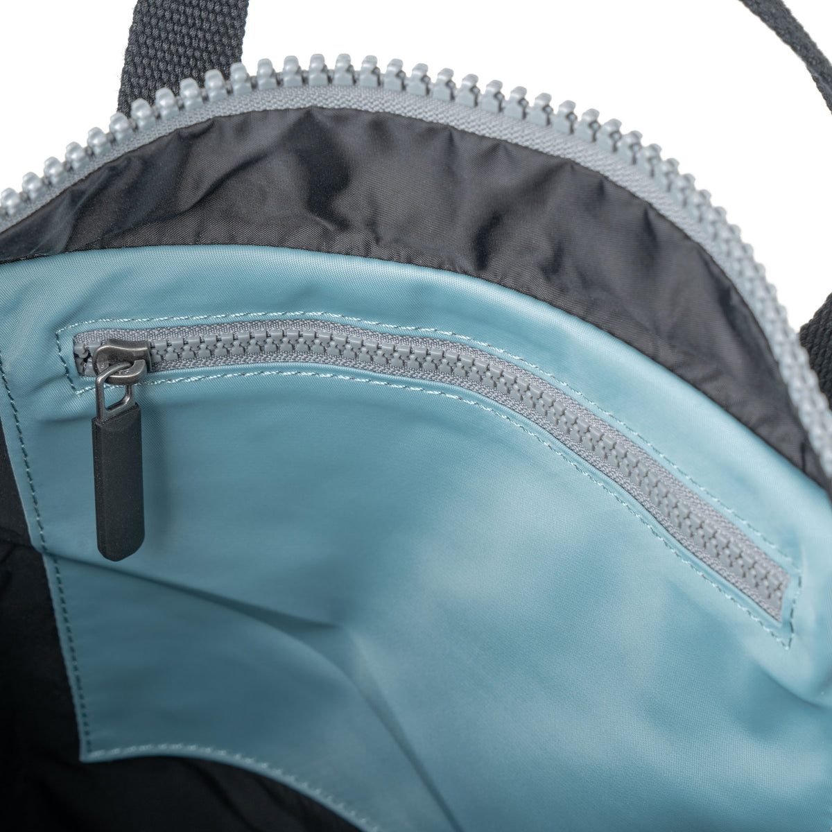 Black Label Canfield Roll Top Backpack in Spearmint