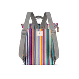 Canfield Roll Top Backpack in Multi Stripe