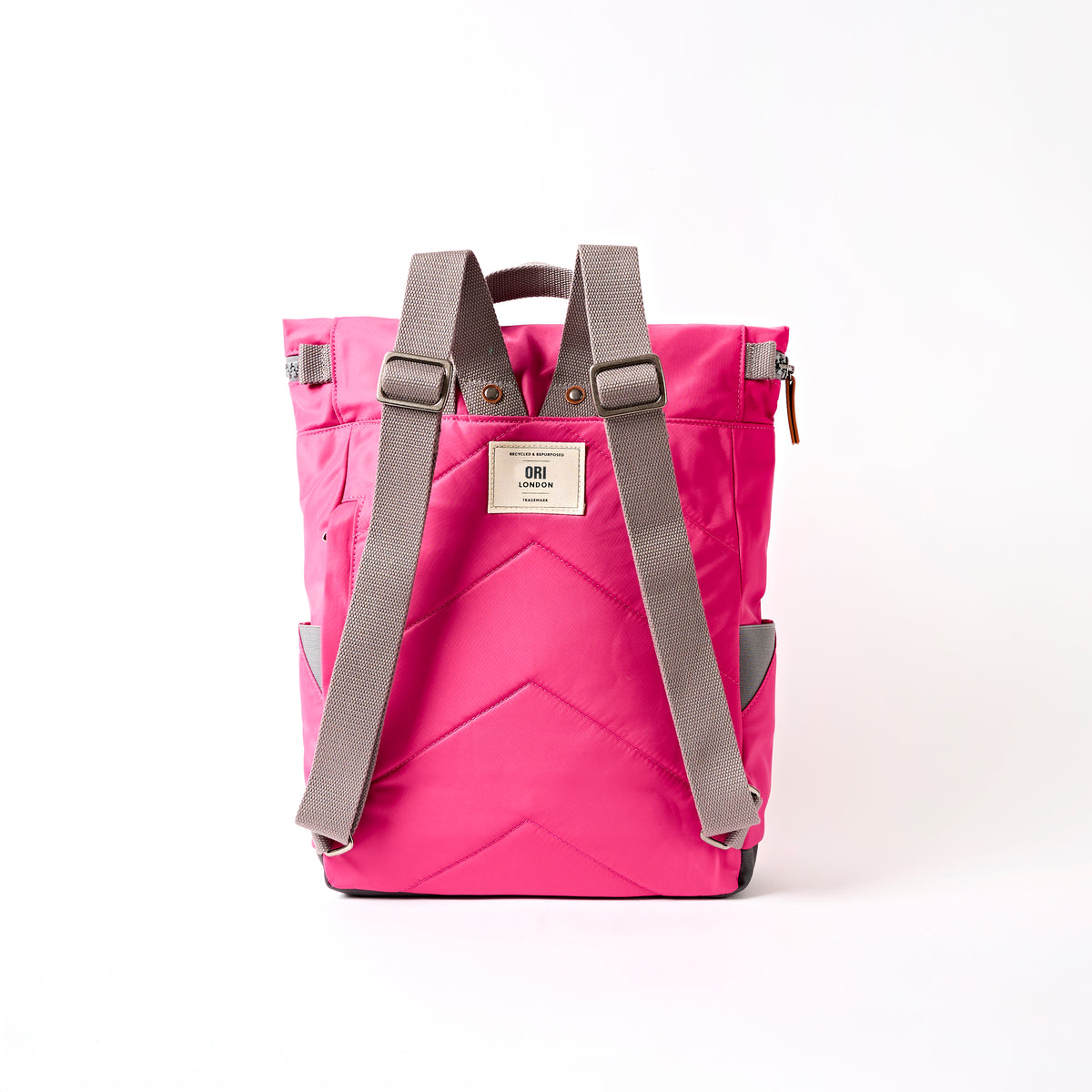 Canfield Roll Top Backpack in Granita Red