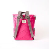 Canfield Roll Top Backpack in Granita Red