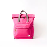 Canfield Roll Top Backpack in Granita Red