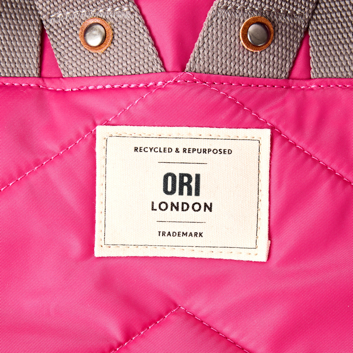 Canfield Roll Top Backpack in Granita Red