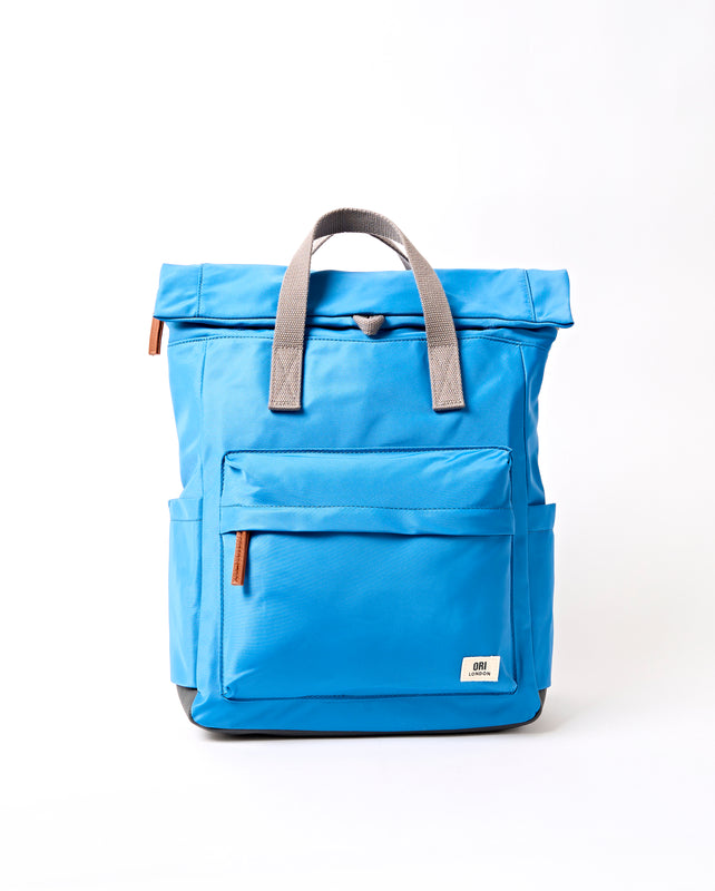Canfield Roll Top Backpack in Malibu Blue