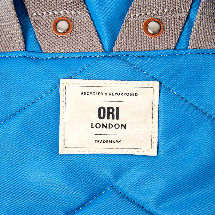 Canfield Roll Top Backpack in Malibu Blue