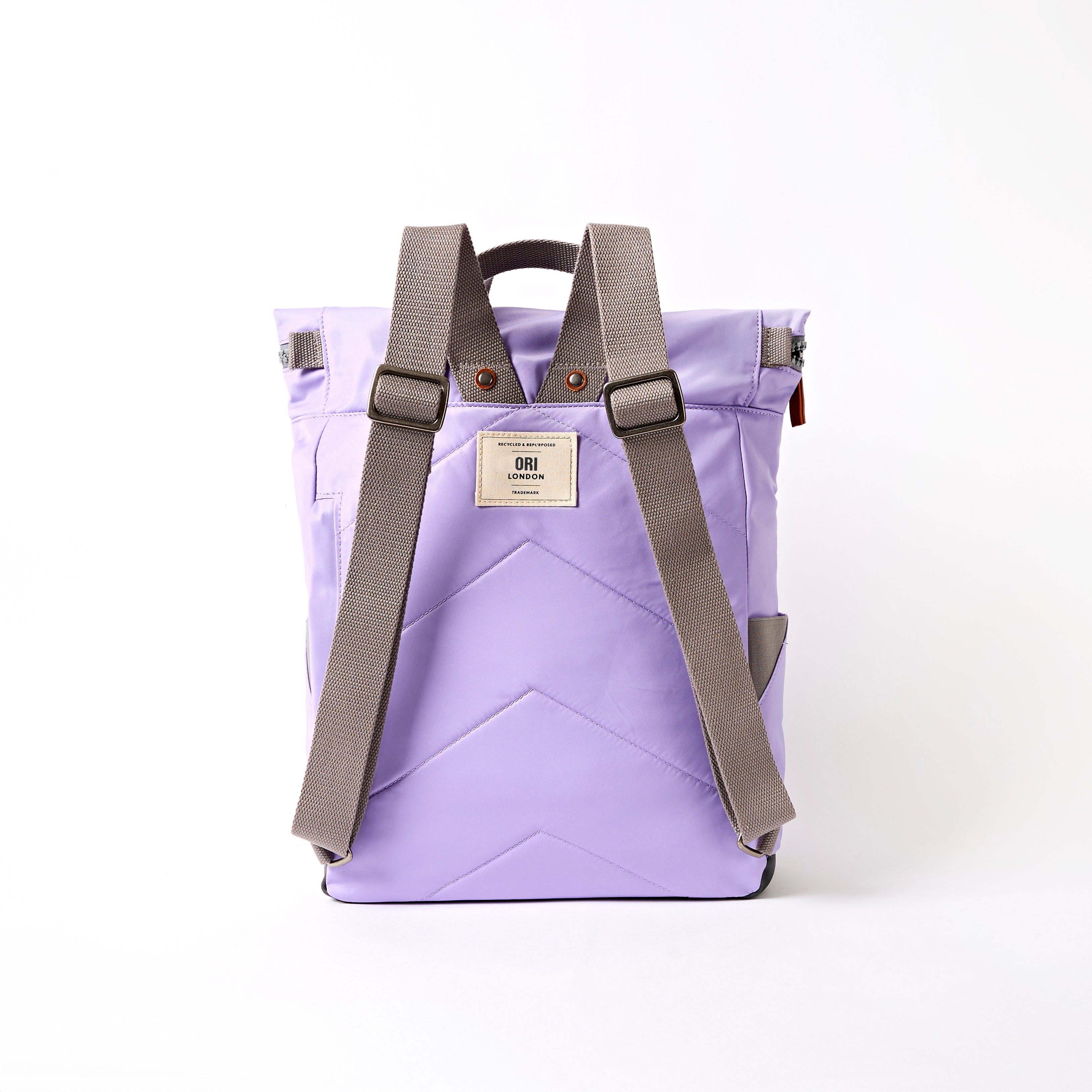 バッグ okuni Canfield Roll Top Backpack in Thistle Bloom – ORI London