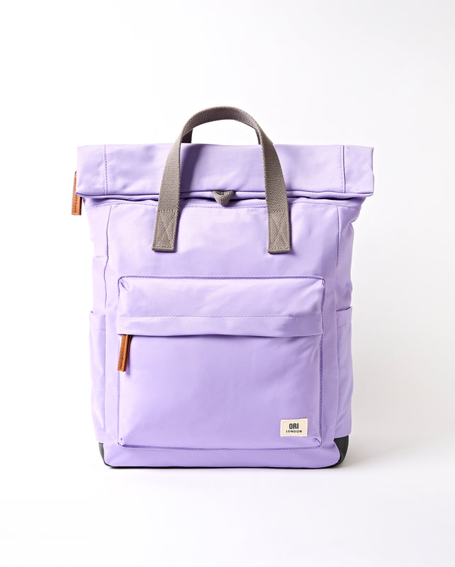 Canfield Roll Top Backpack in Thistle Bloom