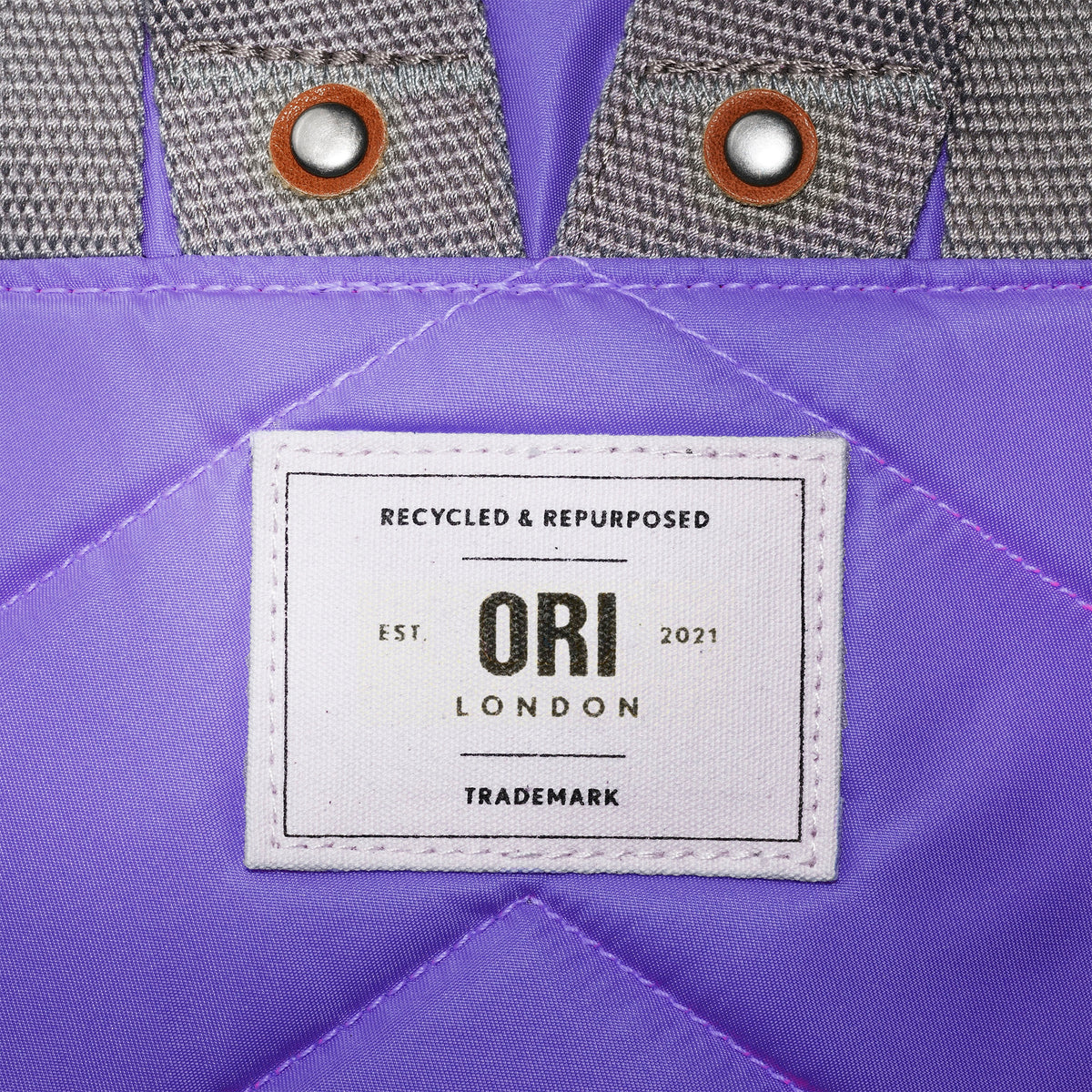 Canfield Roll Top Backpack in Simple Purple