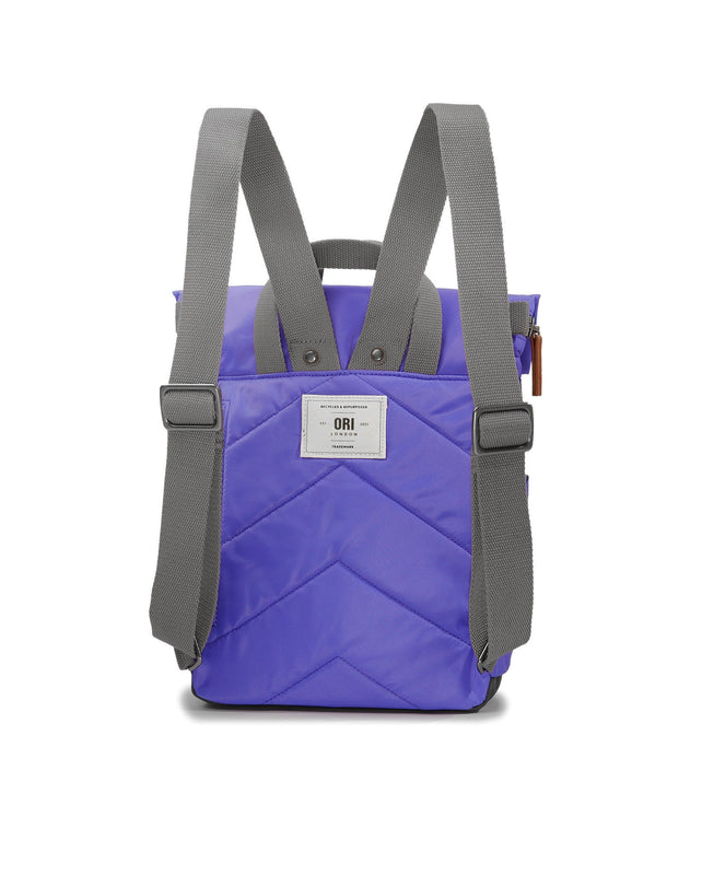 Canfield Roll Top Backpack in Simple Purple