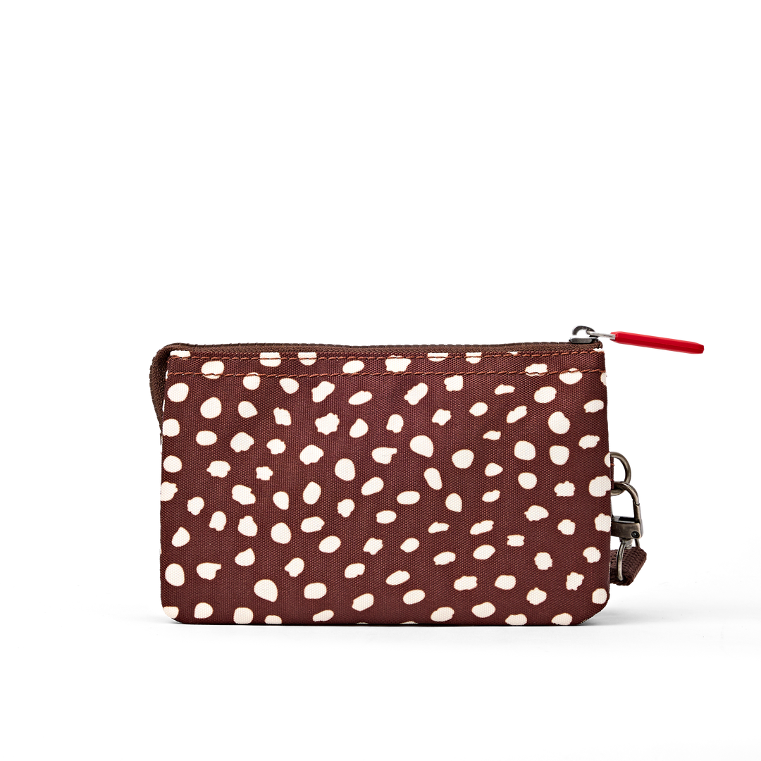 Carnaby Wallet in Brown Dot
