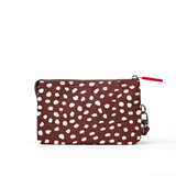Carnaby Wallet in Brown Dot