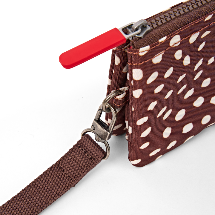 Carnaby Wallet in Brown Dot